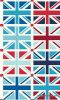 Panneau tissu patchwork Riley Blake 6 drapeaux anglais Union Jack