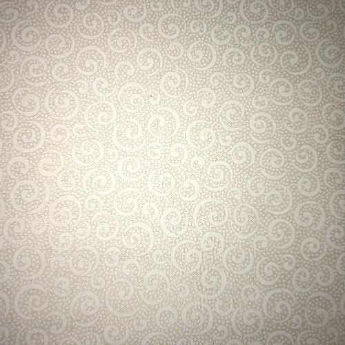 Tissu Makower petites spirales – Tons sur Tons crème  – Collection Illusions